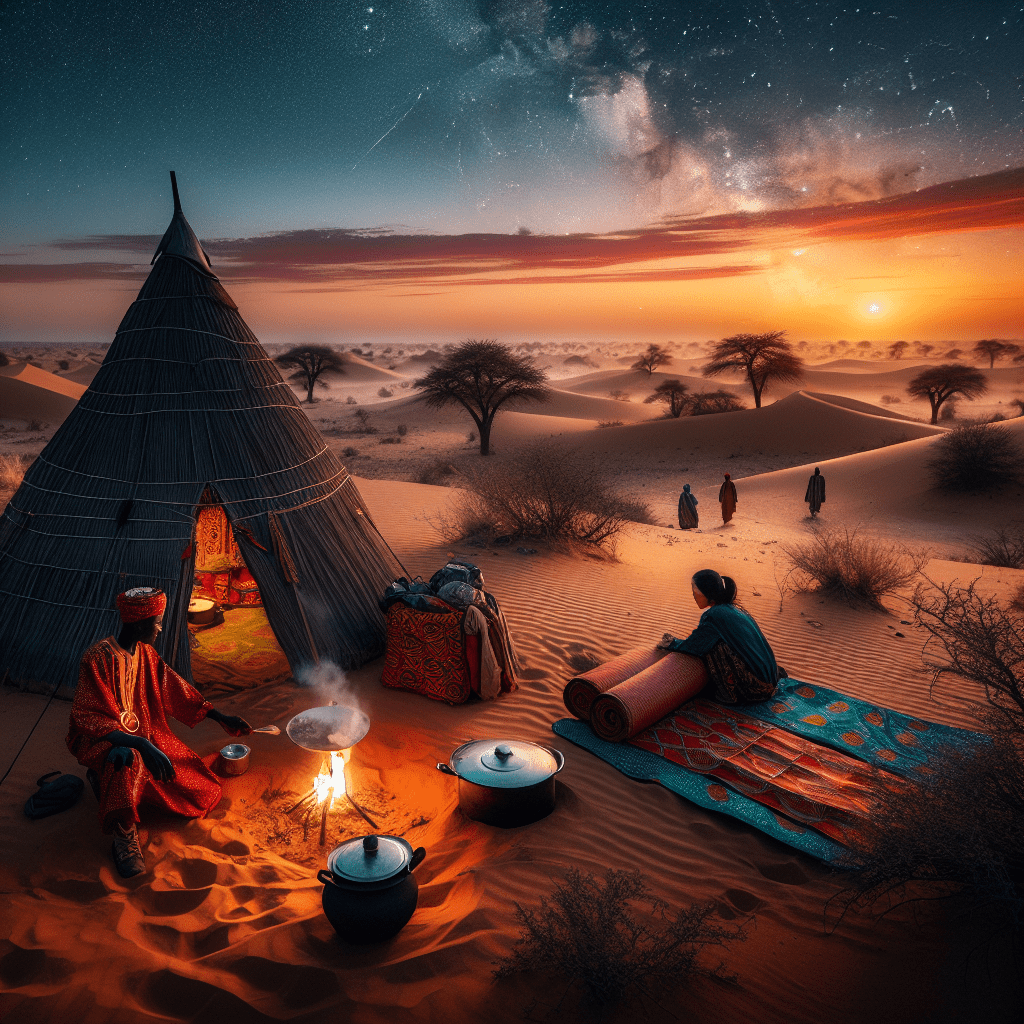 Camping in Mali