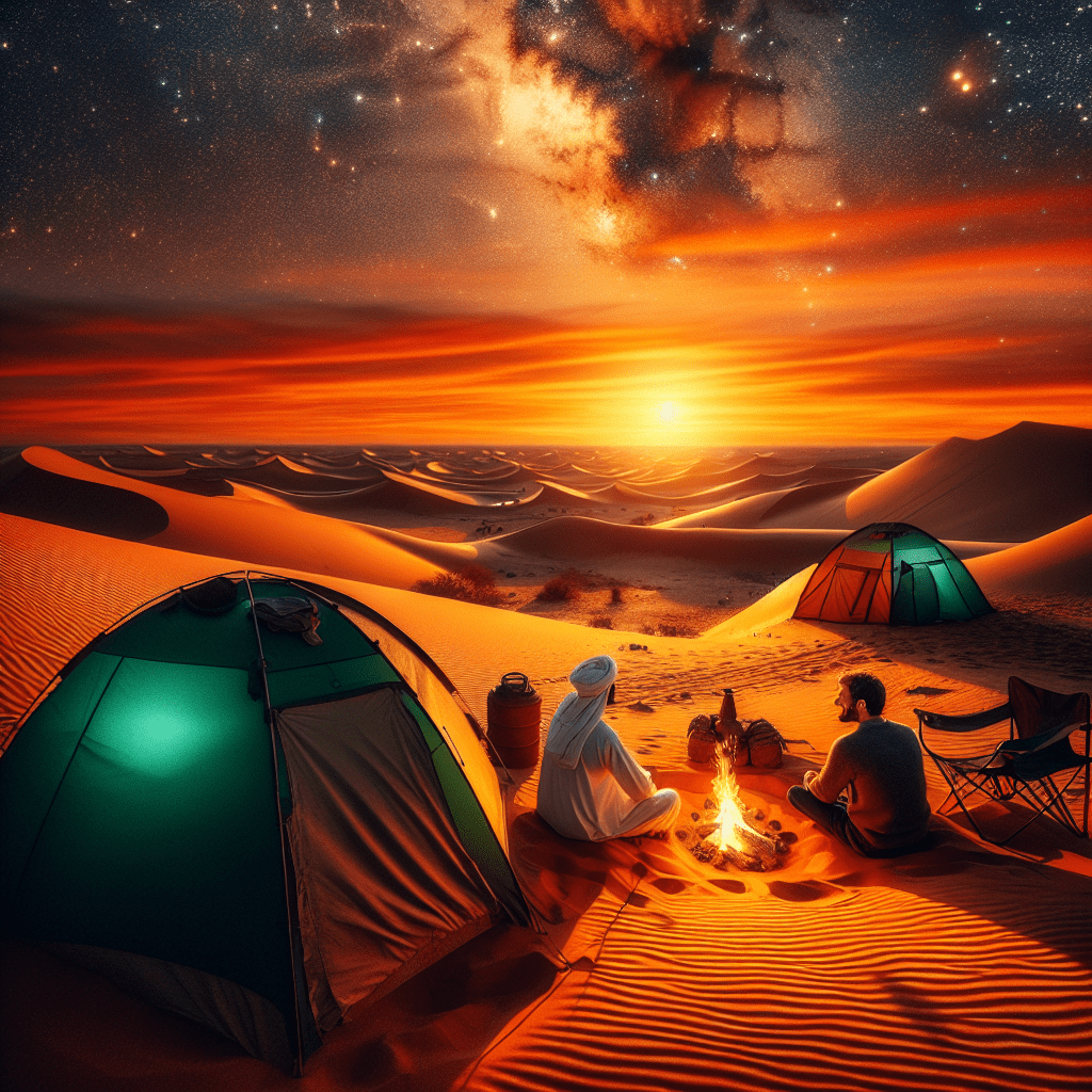 Camping in Mauretanien