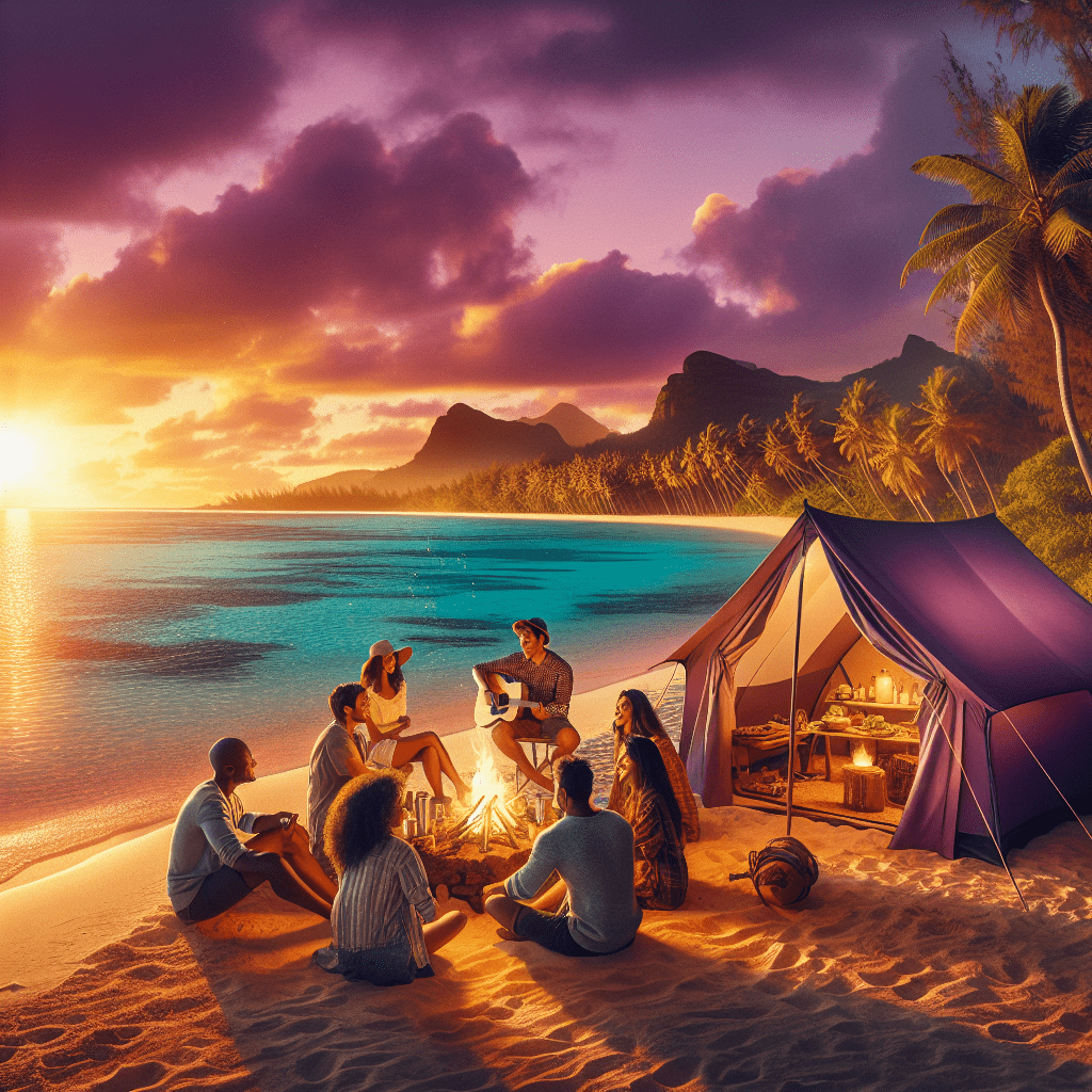 Camping in Mauritius