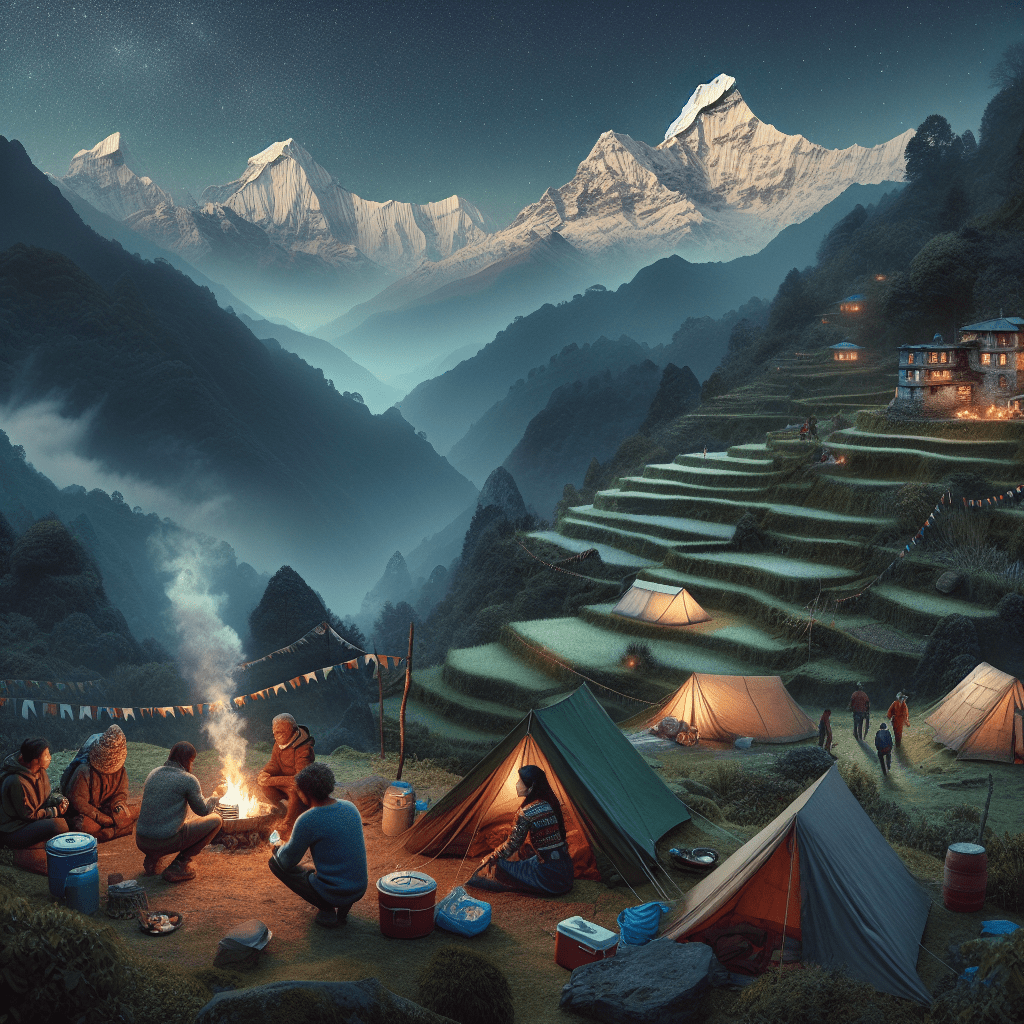 Camping in Nepal