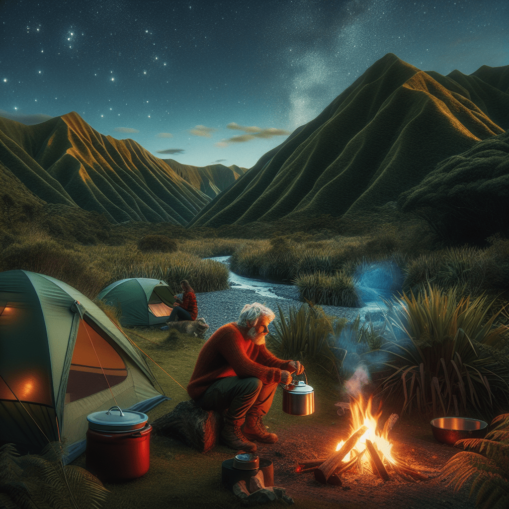 Camping in Neuseeland