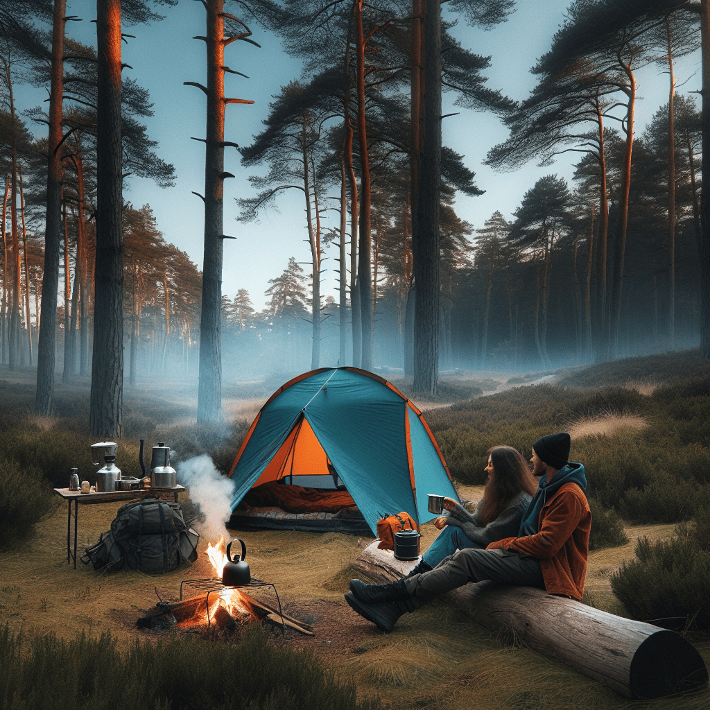 Camping in Ukraine