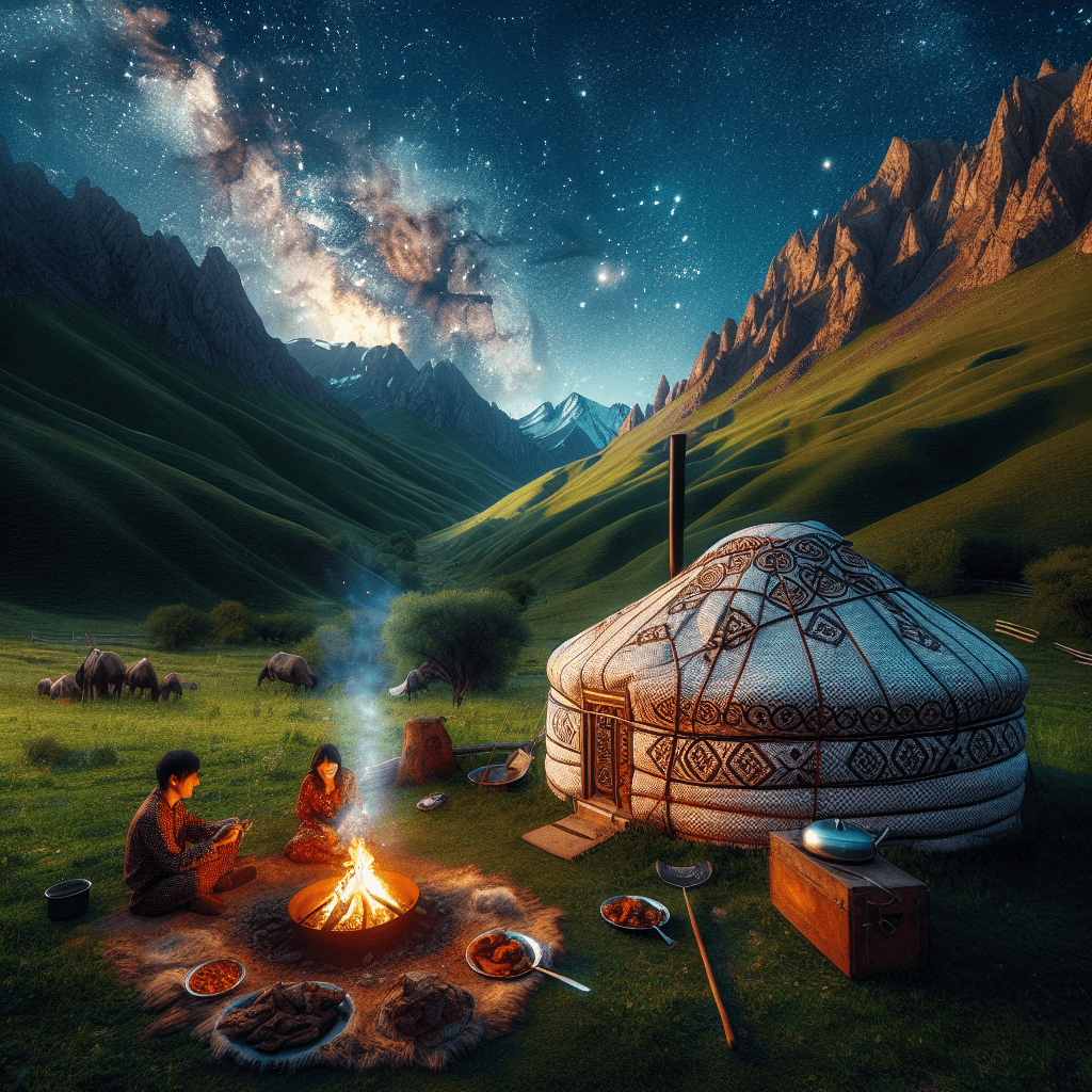 Camping in Usbekistan