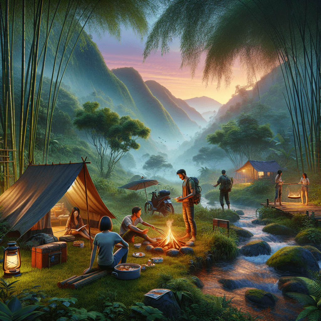 Camping in Vietnam