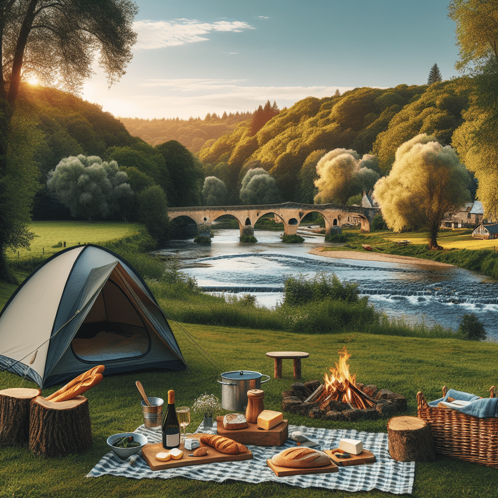 Camping in Frankreich
